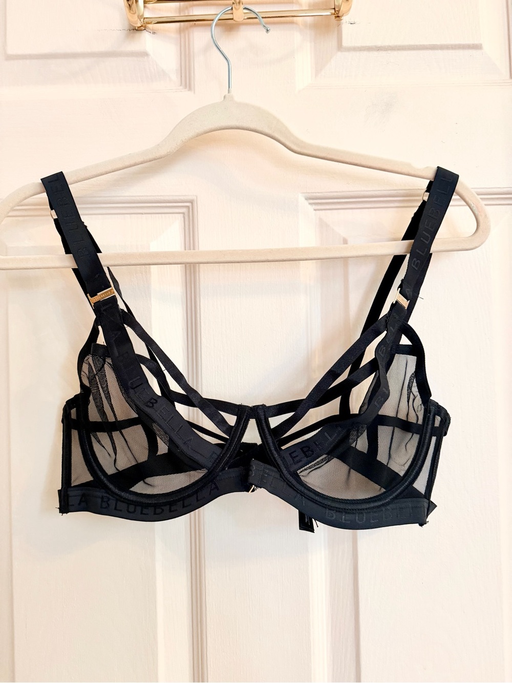 NWOT bluebella black cutout bra